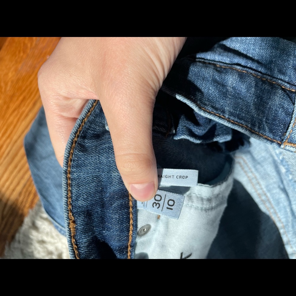 Loft Colorblock Jeans 10 - Picture 2 of 4